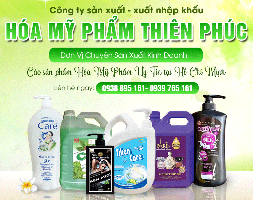 CÔNG TY TNHH SẢN XUẤT - XUẤT NHẬP KHẨU HÓA MỸ PHẨM THIÊN PHÚC