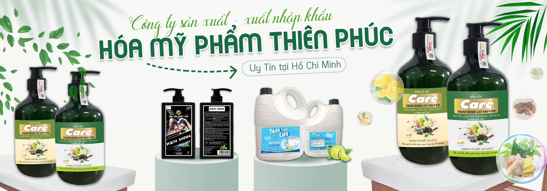 CÔNG TY TNHH SẢN XUẤT - XUẤT NHẬP KHẨU HÓA MỸ PHẨM THIÊN PHÚC